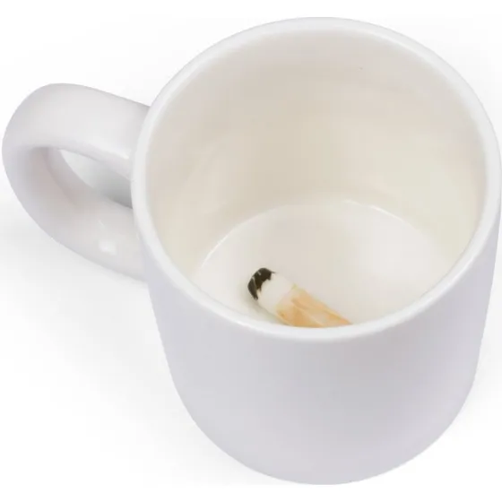 Thumbsup Cigaret Krus 300 ml - Hvid