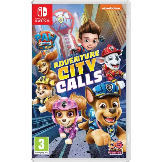 PAW Patrol The Movie: Adventure City Calls – Nintendo Switch-spil