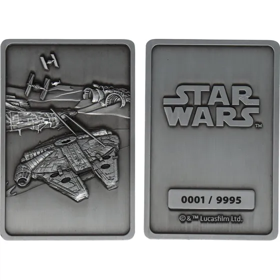 FaNaTtik Millennium Falcon Ingot 50x75mm - Limited Edition