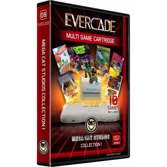 Evercade Blaze MegaCat Collection 1 – 10 spil