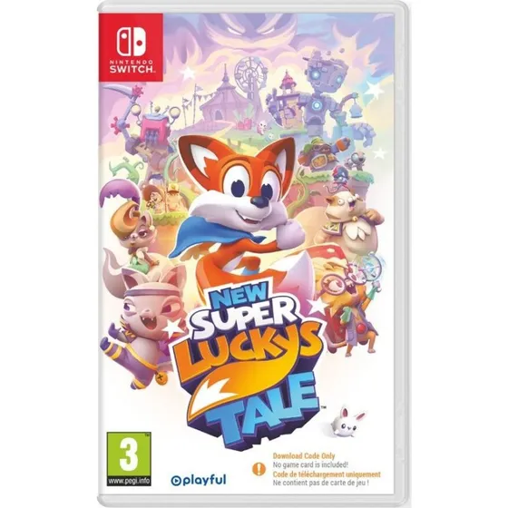 Nintendo New Super Lucky's Tale – Kode i boks til Switch