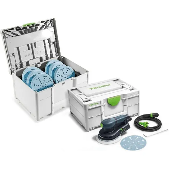 Festool ETS EC 150/3 EQ‑SYS excentersliber Ø150, grøn