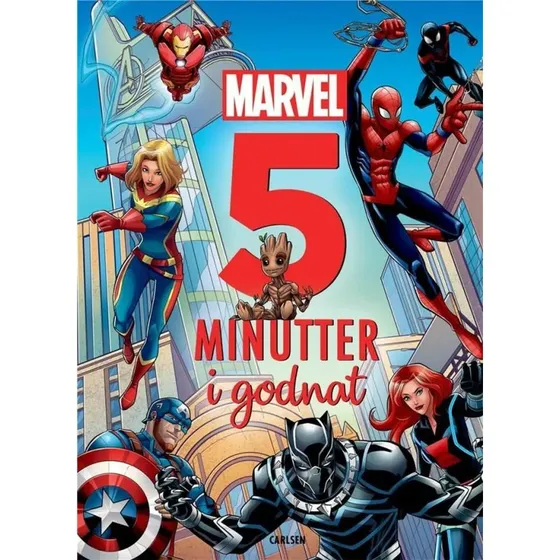 Marvel: Fem minutter i godnat  12 korte superheltehistorier (hardcover)