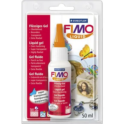 FIMO Liquid Deco Gel 50 ml  transparent dekorationsgel
