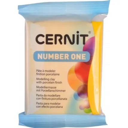 Cernit Modellervoks Unicolor Gul 56 g