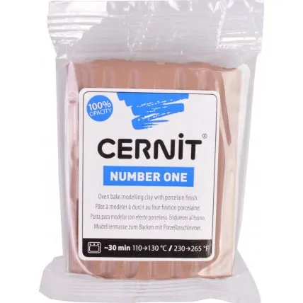 Cernit modellervoks Taupe (812) 56 g