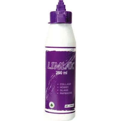 Mr. John's Limlak 250 ml (A-mærket skolelim & lak)