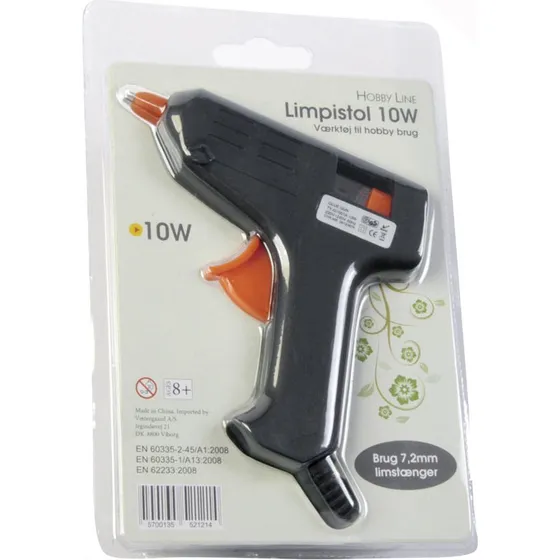 Hobby Line Limpistol 7,2 mm 10W - Sort