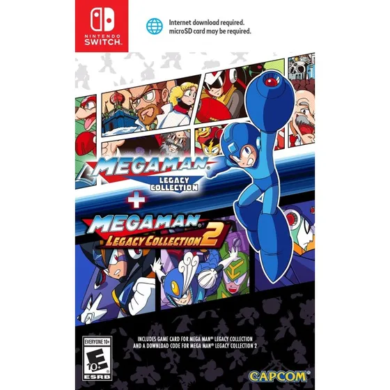 Capcom Mega Man Legacy Collection 1+2 – Nintendo Switch