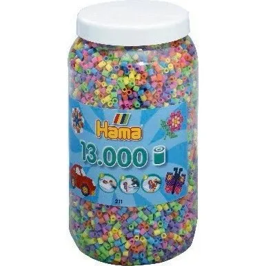 Hama Midi Perler 13.000 stk  Pastel Mix