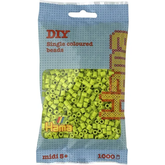 Hama Midi-perler 1000 stk – Lime (104)