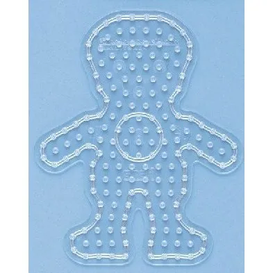 Hama Maxi-Boy perleplade 19x16 cm (Dreng) Transparent 8208