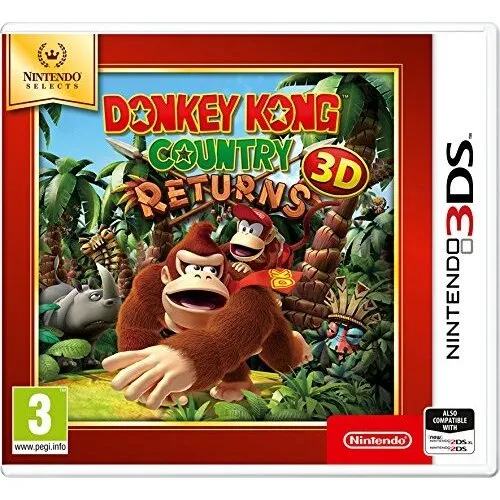 Nintendo Donkey Kong Country Returns 3D (Nintendo 3DS)