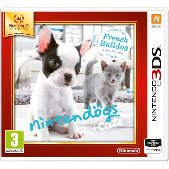 Nintendo Nintendogs & Cats 3D: French Bulldog (Nintendo 3DS)