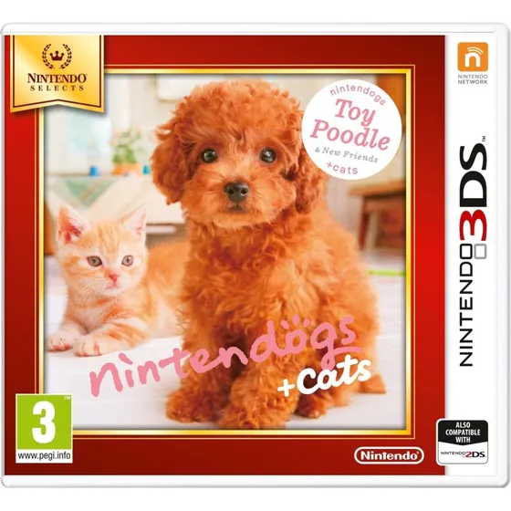 Nintendo Nintendogs + Cats: Toy Poodle - Nintendo 3DS