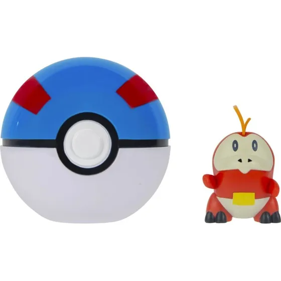 Pokémon Clip 'N' Go Fuecoco med Great Ball