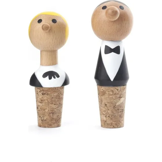 Kikkerland Vinprop + Servitør BA60, 2 stk