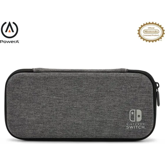 PowerA Slim Case til Nintendo Switch (OLED/Switch/Lite) – Charcoal