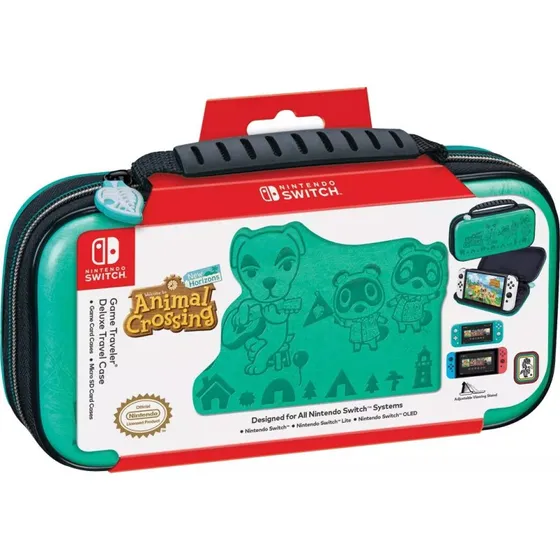 Nacon Animal Crossing rejseetui til Nintendo Switch / Lite / OLED
