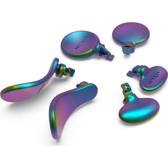 Nyko Edge Paddles Rainbow – regnbuefarvede udskiftningspaddles