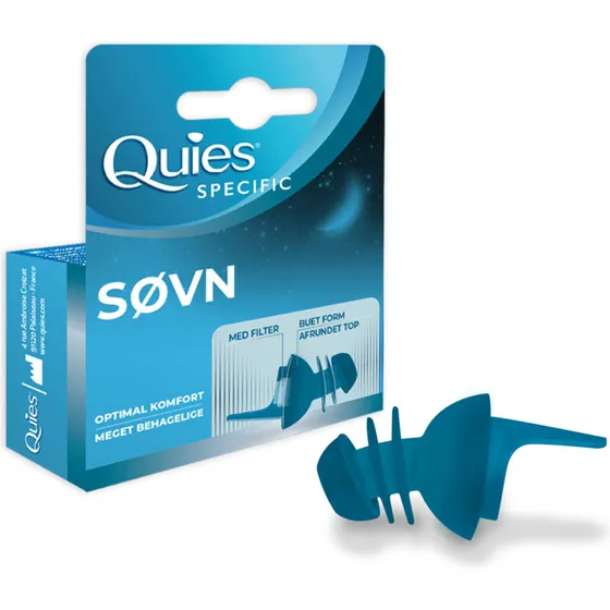 Quies Specific Søvn genanvendelige ørepropper (1 sæt)