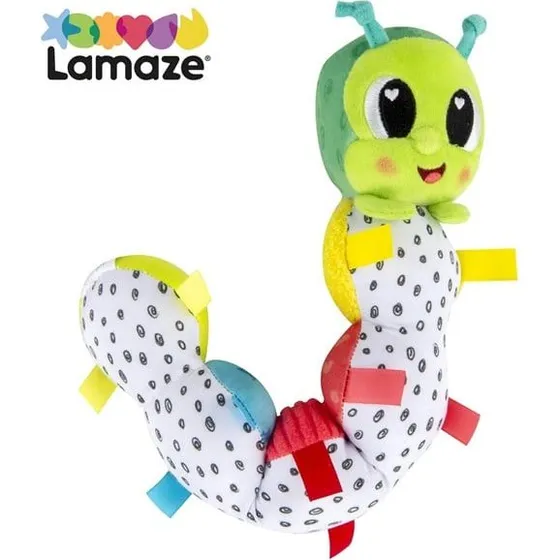 Lamaze Fidget Caterpillar blød aktivitetsrups