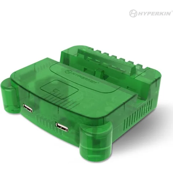 Hyperkin RetroN S64 Dock til Nintendo Switch - Lime Grøn (kablet)