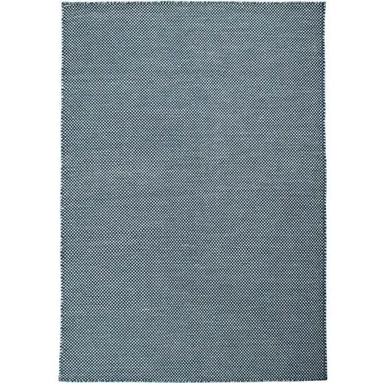 HC Tæpper Bali - 80% uld/20% bomuld, blå 140x200 cm