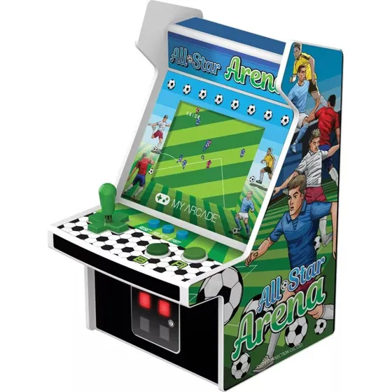 My Arcade Micro Player 6,75-tommer All-Star Arena, 307 spil, hvid