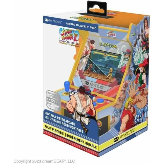 My Arcade Micro Player PRO – Super Street Fighter II (transportabel)