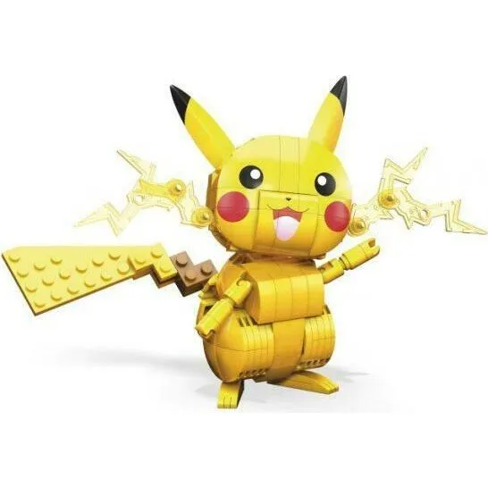MEGA Pokmon Pikachu byggest  posrbar, medium