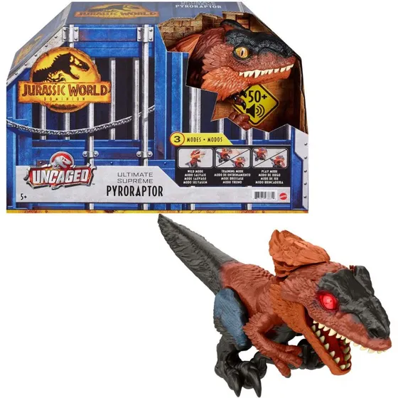 Jurassic World Uncaged Ultimate Pyroraptor Ilddino (interaktiv)