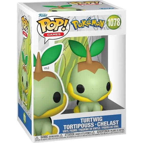 Funko Pop! Turtwig (Pokémon) – POP Vinyl samlerfigur
