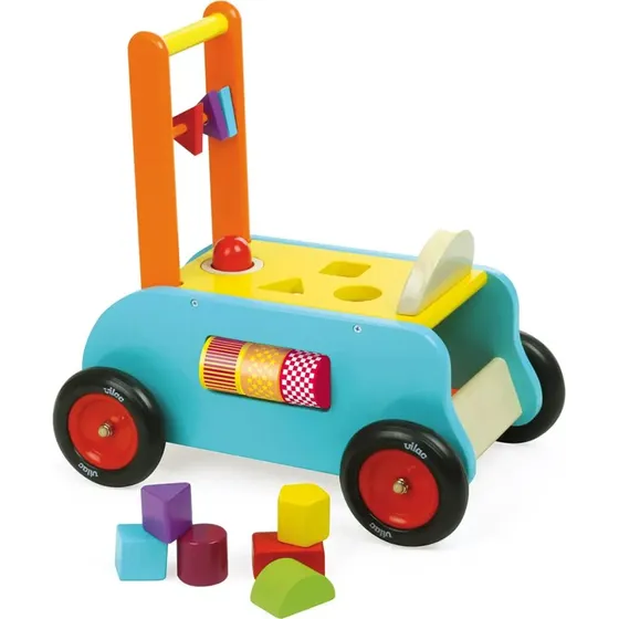 Vilac Gåvogn 3-i-1 med puttekasse