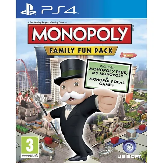 Ubisoft Monopoly Family Fun Pack  PS4