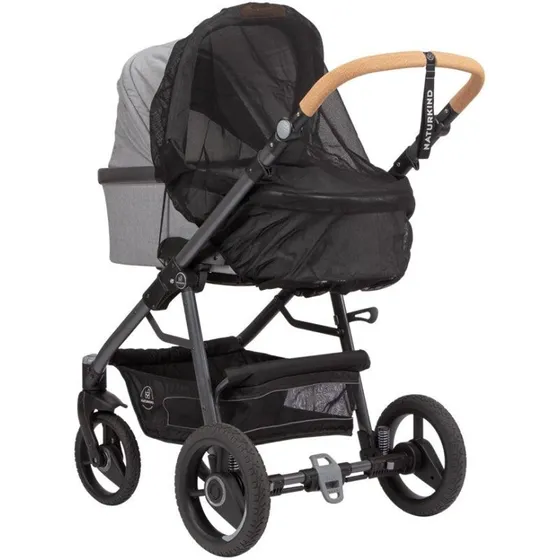 Naturkind Myggenet Universel Økologisk Bomuld - Sort