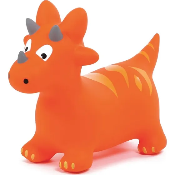 LUDI Hoppende Dino, Orange  10+ mneder