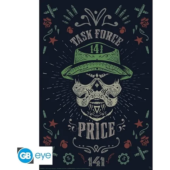 ABYstyle CALL OF DUTY Captain Price plakat 91,5x61 cm