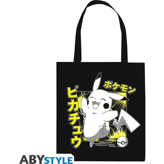 ABYstyle Pokémon Tote Bag Anime II 38x42 cm – Sort