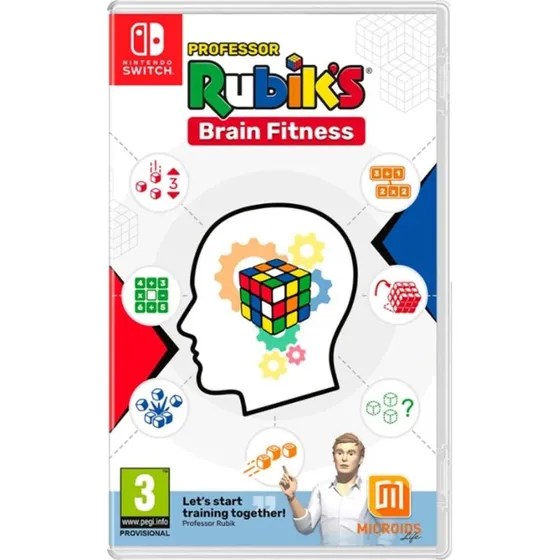 Professor Rubik's Brain Fitness – Kode i boks (Nintendo Switch)