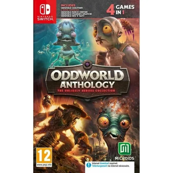 Microids Oddworld Anthology  The Unlikely Heroes Collection (Switch)