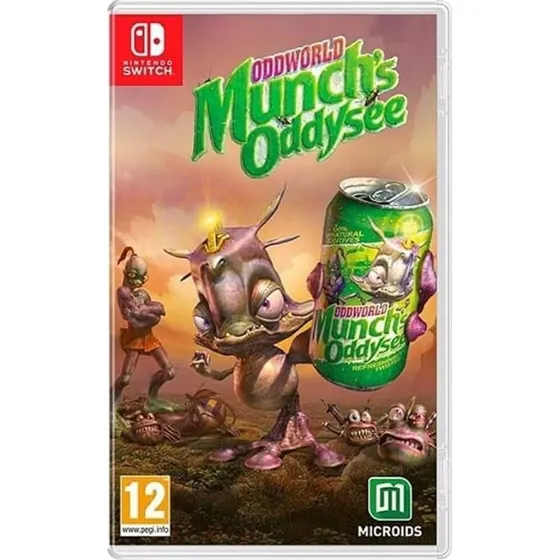 Oddworld: Munch's Oddysee – Nintendo Switch (Kode i boks)