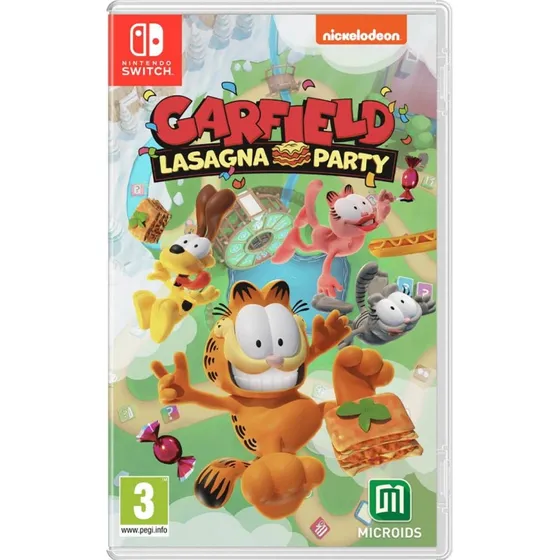 Garfield: Lasagna Party – Kode i boks til Nintendo Switch