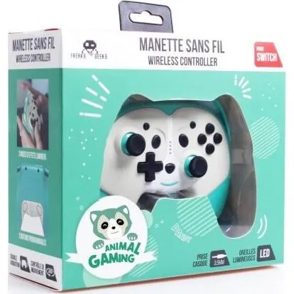 Trade Invaders Pandy trdls controller til Switch - grn
