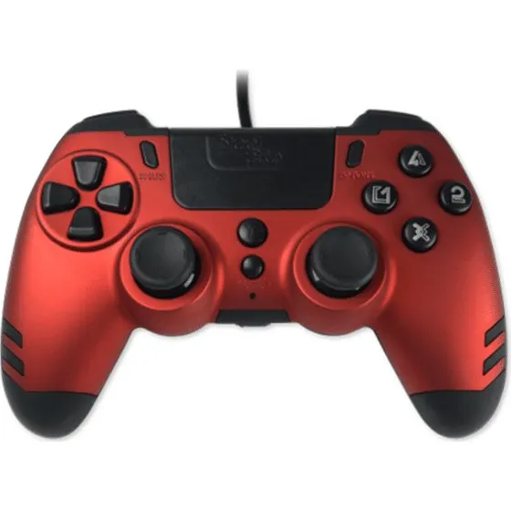 Lexip MetalTech kablet controller til PC/PS4, rd