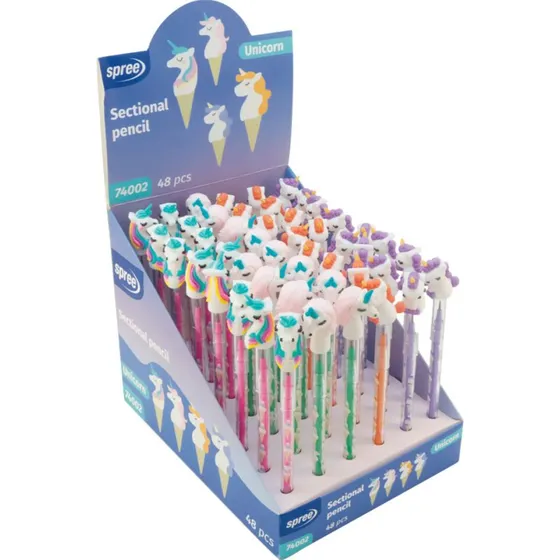Spree Stiftblyant med enhjørner - 1 stk