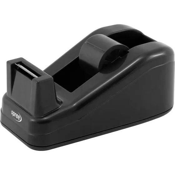 Tapedispenser til 12–19 mm ruller (op til 33 m) – sort