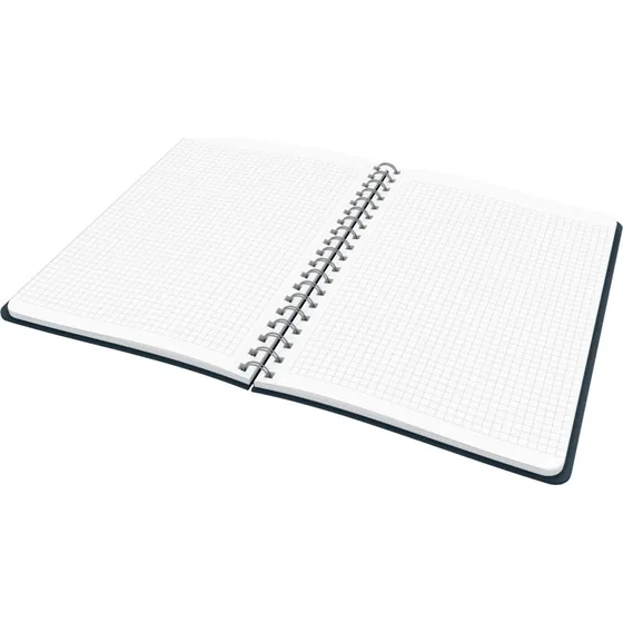 Leitz Cosy notesblok B5 Soft Touch, kvadreret, fljlsgr (80 ark)