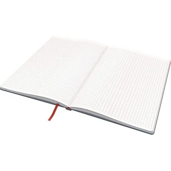 Leitz Cosy Soft Touch notesbog B5 kvadreret, fljlsgr, 80 ark