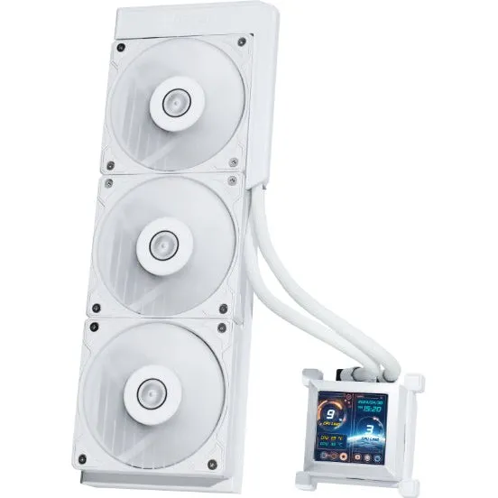 Lian Li HydroShift LCD 360S Hvid  3x120mm AIO, 